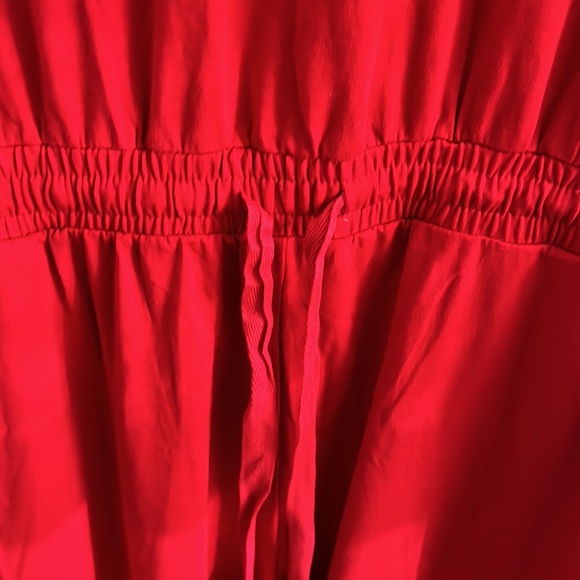 Red Calvin Klein Sleeveless womens Casual Jumpsuit, NWT - Picture 4 of 10